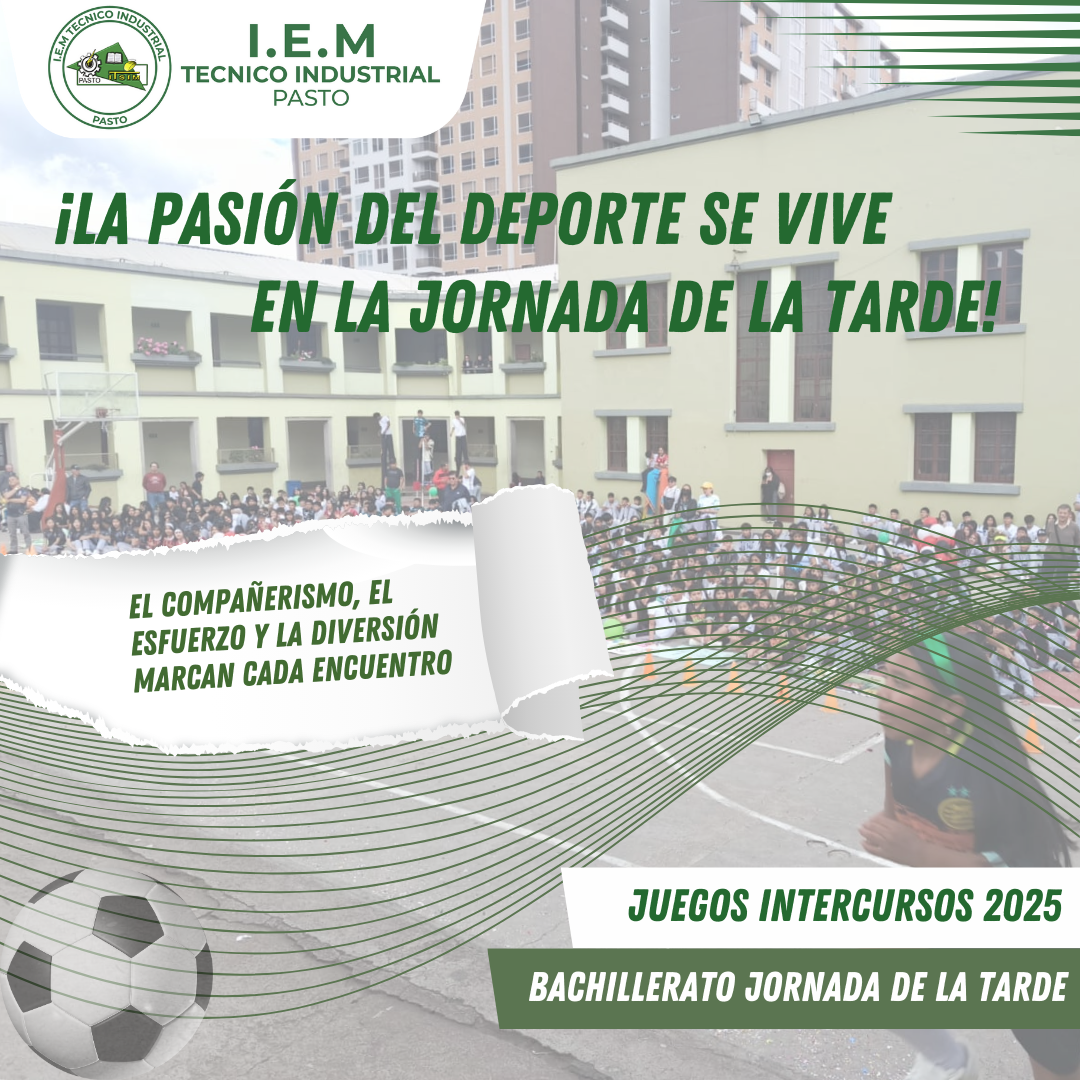INTERCURSOS BACHILLERATO – JORNADA DE LA TARDE
